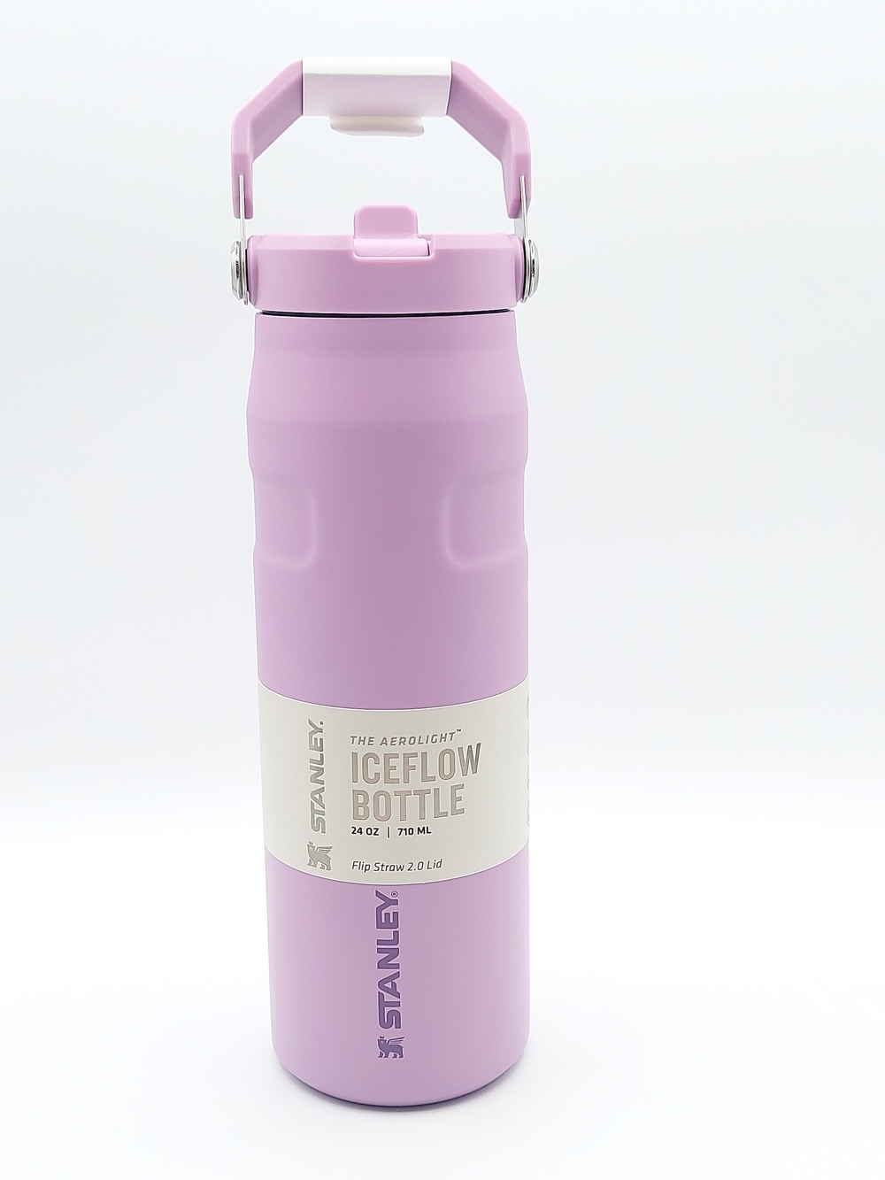 Stanley The IceFlow™ Bottle with Flip Straw Lid | 24 OZ - Lilac